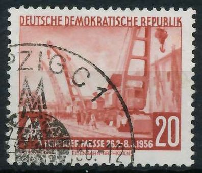 DDR 1956 Nr 518 gestempelt X965836