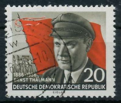DDR 1956 Nr 520AXII gestempelt X965852
