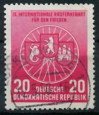 DDR 1956 Nr 522YI gestempelt X96589E
