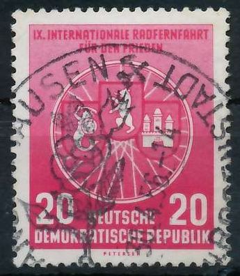DDR 1956 Nr 522YI gestempelt X96589A