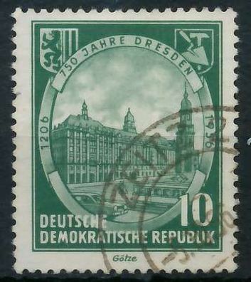 DDR 1956 Nr 524 gestempelt X9658CE