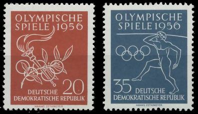 DDR 1956 Nr 539-540 postfrisch SBA0CEA