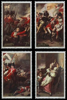 JERSEY 1981 Nr 234-237 postfrisch SE667FA