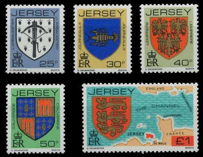 JERSEY 1982 Nr 273A-277A postfrisch SE66A42