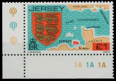 JERSEY 1982 Nr 277A postfrisch ECKE-ULI XAE289A
