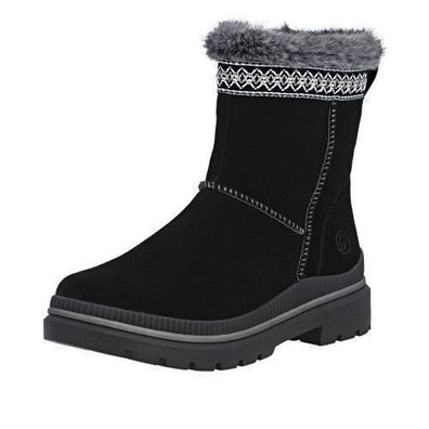 Remonte Kurzstiefel - Schwarz Leder