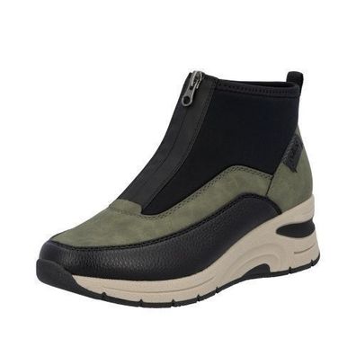 Rieker Sneaker High - Schwarz / Liane Kunstleder