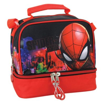 Spiderman Global thermo Brottasche 21 cm