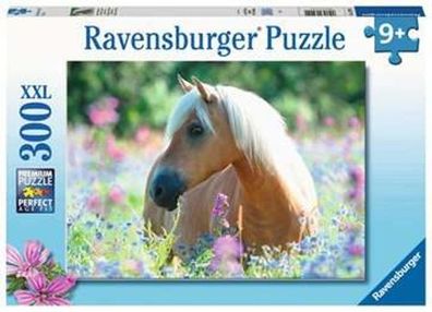 Pferd im Blumenmeer - Puzzle 300 Teile Ravensburger Kinderpuzzle