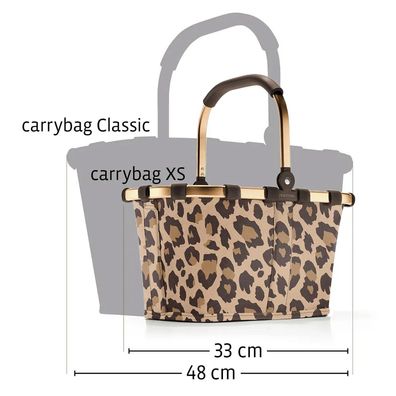 reisenthel Reisenthel carrybag XS BN, frame leo macchiato, Unisex