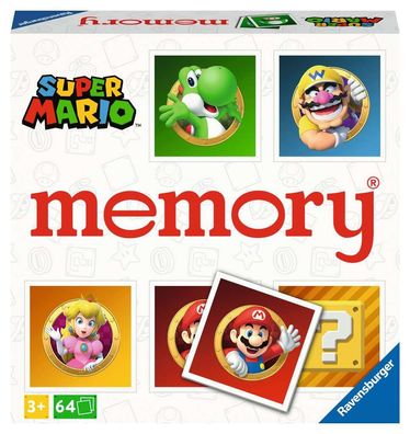 Super Mario - Memory Memospiel Brettspiel Ravensburger Nintendo Merkspiel