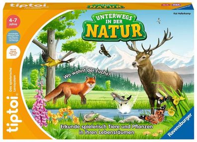 tiptoi® - Unterwegs in der Natur Tiere Lernspiel Ravensburger Kinderspiel