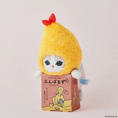 THE DREAMS Mofusand Garnele | Mofusand Plüschfigur | Pal Plush Series | 30 cm