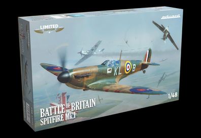 Eduard Spitfire Mk.I Battle of Britain 3911197 in 1:48 Eduard 11197 Bausatz