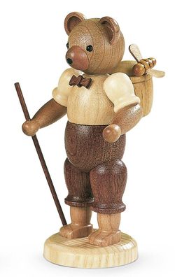 Bärensammelfigur Bärenmann natur klein 10cm Höhe 10 cm NEU Bär Bärenfigur Deko