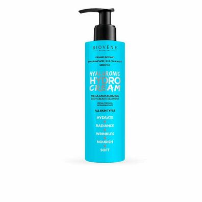 Biovene Hyaluronic Hydro Cream Mega-Moisturizing Body Cream Treatment 200ml