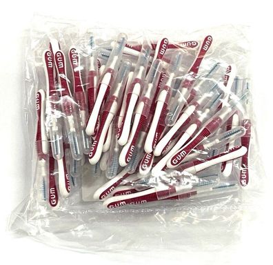 GUM Trav-ler Interdentalbürsten pink 1,4mm - 50 Stück Zahnzwischenraumbürste