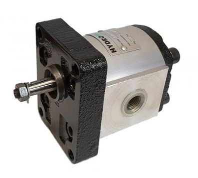 Hydromot Hydraulik Zahnradpumpe BG1 Flansch konische Welle 2,5 ccm rechtsdrehend