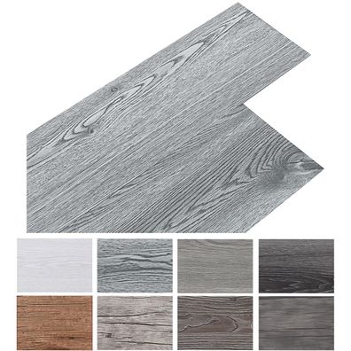 PVC Bodenbelag Selbstklebend 36 Fliesen 5,02m2 Vinylboden Grau 2mm