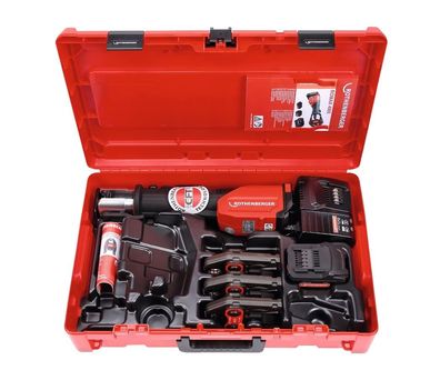 Rothenberger ROMAX 4000 Akku-Pressmaschine 15-28mm 4Ah Set