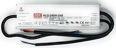 Meanwell HLG-240H-24B LED-Netzteil 240W 24V 10A IP67 dimmbar