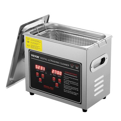 Ultraschallreiniger Edelstahl 3 L 172 W mit Heizung Timer Digitalanzeige