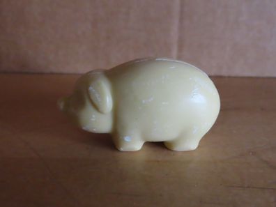 Seife in Form eines Schwein ockerfarben 30g