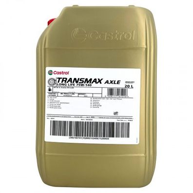 Castrol Transmax Axle Long Life 75W-140 20 Liter