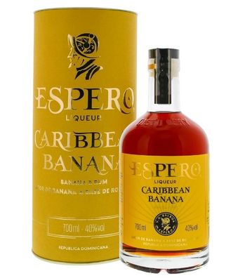Espero Caribbean Banana Likör (40 % vol, 0,7 Liter)