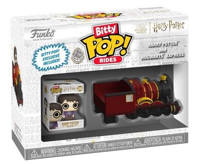 Funko 83622 - Bitty POP Rides - Harry Potter + Hogwarts Express Zug Sammelfigur
