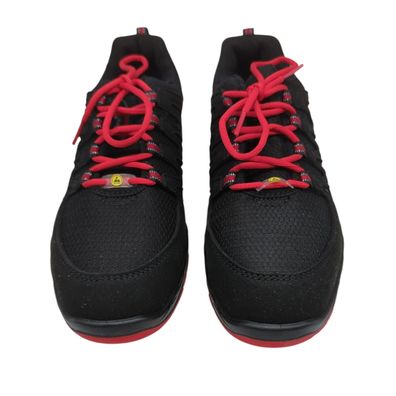 ELTEN MADDOX Sicherheitsschuhe S3 Herren Schwarz Rot metallfreier Durchtrittschutz wa
