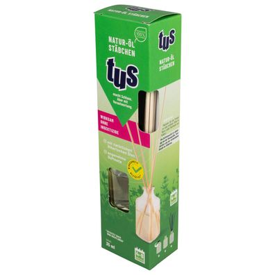 TUS Natur-Öl-Stäbchen, 35 ml - Raumduft mit verschiedenen ätherischen Ölen