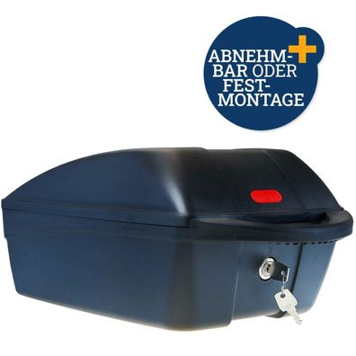 Filmer Topcase 11L Fahrradkoffer Gepäckträger Fahrradbox Box Top Case Helmkoffer