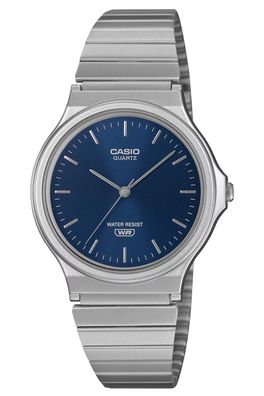 Casio Quarzuhr für Frauen und Männer Dunkelblau MQ-24D-2AEF