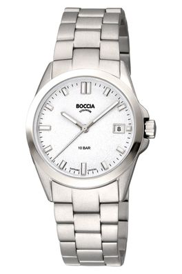 Boccia Titan-Damenuhr Quarz mit Saphirglas 10 bar 3386-02