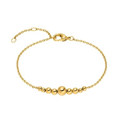 Boccia Schmuck Damen-Armband Titan Goldplattiert 03075-02