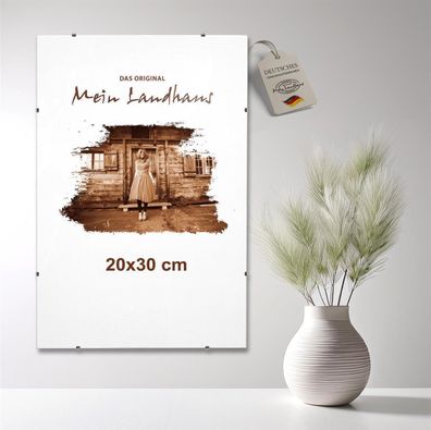 Mein Landhaus Bilderrahmen Clip Acrylglas DIN A4