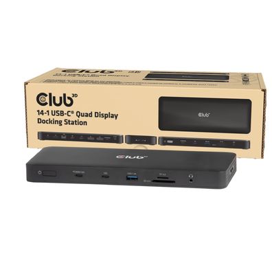 CLUB3D CSV-2540 laptop-dockingstation & portreplikator Andocken USB 3.2 Gen 1 (3.1 Ge