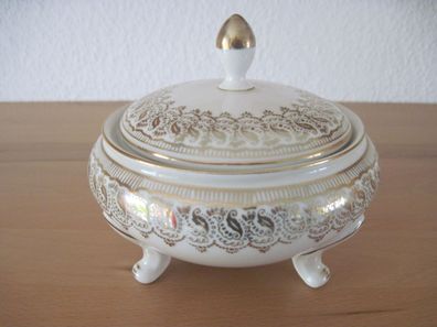 Bonboniere mit Deckel Porzellan Bavaria 1950er Vintage