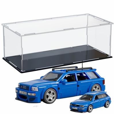 Acryl Vitrine für Mattel® Hot Wheels 94 Audi Avant RS2