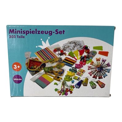 Mini-Spielzeug-Set - 303 Teile Überraschungsbox für Kinder ab 3 Jahre