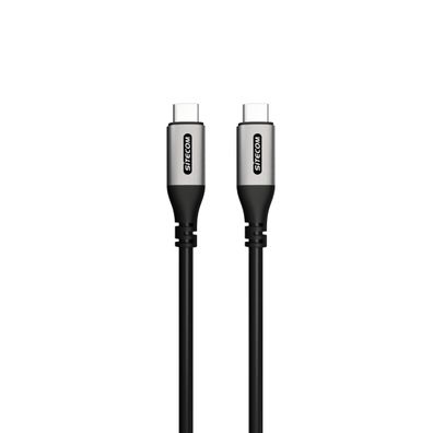 Sitecom USB C auf USB C Kabel 240W Power Delivery Schwarz