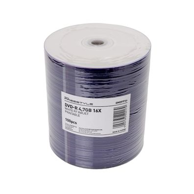 Freestyle DVD-R 4,7 GB 16x Inkjet Printable Spindel 100 Stück