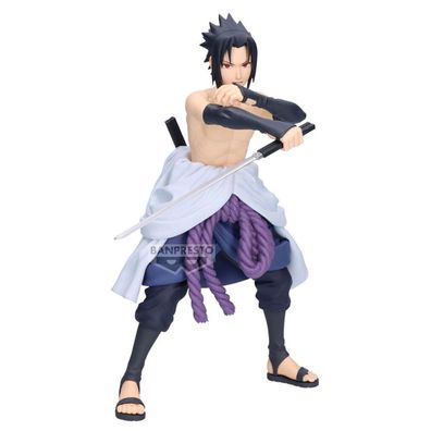 Naruto Shippuden Grandista Sasuke Uchiha Figur, 24 cm