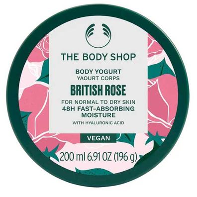British ROSE body yogurt 200ml