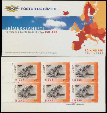 ISLAND Markenheftchen Nr MH 0-872 postfrisch X91A2CA