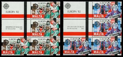 MALTA 1982 Nr 661ZD-662ZD postfrisch X925326