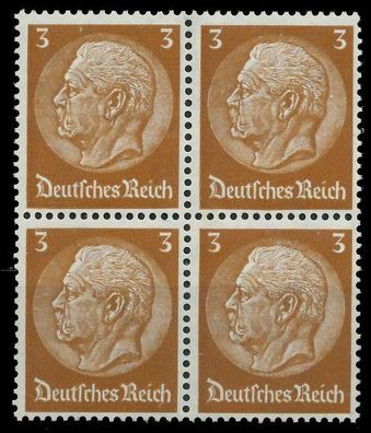 Deutsches REICH 1933 Nr 513 postfrisch Viererblock X8B504E
