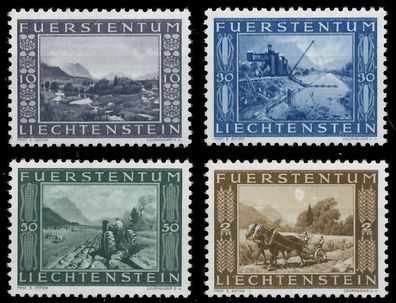 Liechtenstein 1943 Nr 218-221 postfrisch X13935E