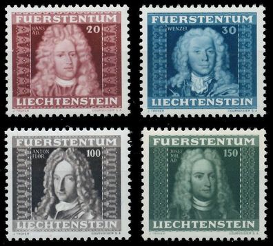Liechtenstein 1941 Nr 198-201 postfrisch X13944E